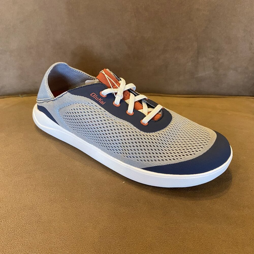 Olukai - Moku Pae Ash/Trench Blue - Multiple Sizes (NEW W/ BOX)